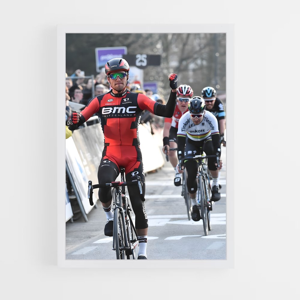 Poster Roue de la Victoire – affiche Cyclisme (vue 3)